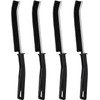 4 Pack- Crevice Cleaning Brush,Hard Bristle Crevice Brush for Household,Gap