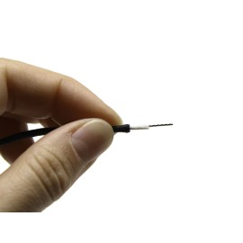 The Art of Tone 1’ Gavitt Guitar Wire Cloth-covered Vintage-style Push Back 22awg Pre-tinned - Black