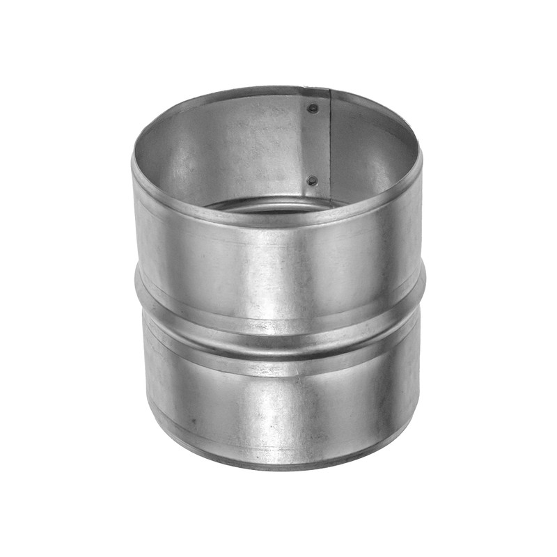 Vent Systems Galvanised Steel Pipe Connector 120mm Round Vent Duct