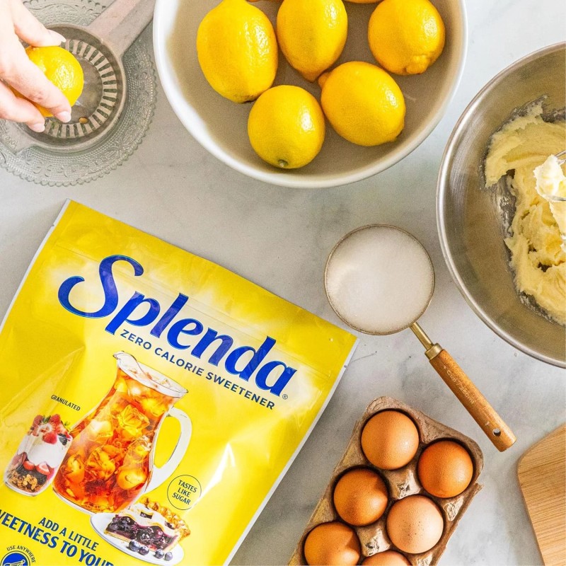 Splenda Zero Calorie Sweetener, Granulated Sugar Substitute, 9.7 oz Plastic