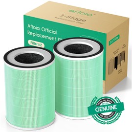 Afloia Toxin Romover Filter for KILO/KILOPRO/KILOPLUS/MIRO/MIROPRO Air Purifiers, 2 Packs