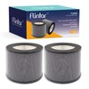 Flintar 2-Pack AP006 H13 True HEPA Replacement Filter, Compatible with