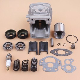 For Husqvarna Cylinder Piston Kit For Husqvarna 240 235 236 Saw Crank Bearing Seal Gasket 39mm