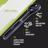 JRC Components Amplitude Underbar Computer Mount for Road & Gravel