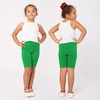 Merry Style MS10-227 Girls' Cotton Short Leggings, Green