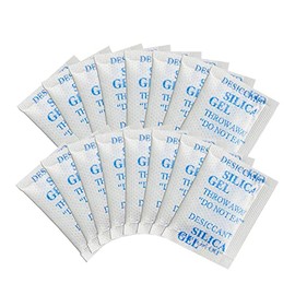 250 Pcs 2 Gram Desiccant Packets, Food Grade Silica Gel Packs, Moisture Absorbers for Storage