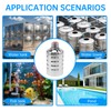 4 Pack Water Float Valve,304 Stainless Steel Automatic Water Float