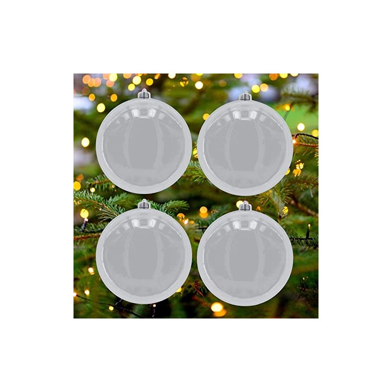 XXL Christmas Baubles For Outdoor Use, Frost-Proof and Weatherproof (Bauble