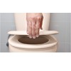 Highcraft B4TSPE Elongated Plastic Toilet Seat Slow Close ∙ Easy
