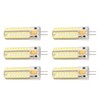 6pcs G4 LED Bulb 700LM 7W 72LED 360 Degree Lighting