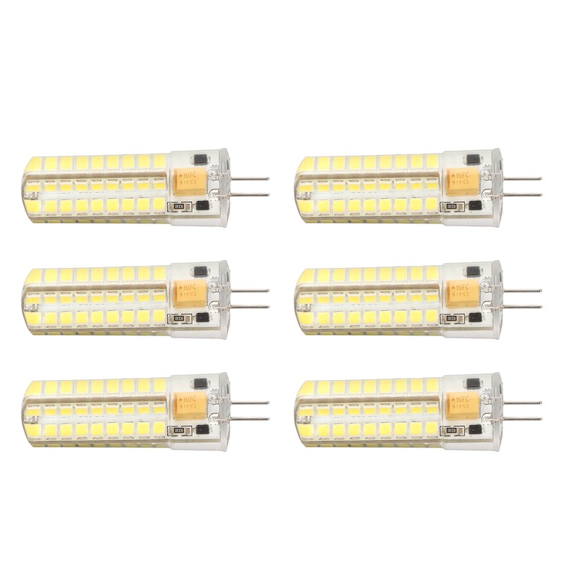 6pcs G4 LED Bulb 700LM 7W 72LED 360 Degree Lighting