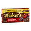 Bakers Semi Sweet Baking Chocolate Bar, 4 Ounce -- 12