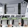 Car Sun Visor Organizer, Tactical Molle Panel Visor Storage Organizer
