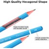 HAIHAOMUM Sketch Pencils for Drawing HB, 144pcs Professional Art Drawing