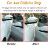 AcbbMNS 32.8Ft (10M) Universal Car Door Edge Guards, White, Rubber,