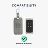 kwmobile Car Key Case Compatible with Renault 4-Button Smartkey Car
