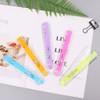 30cm Korean Folding Ruler Plastic Drawing School Stationery Students Kids