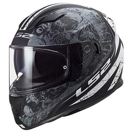 LS2 Helmets Full Face Stream Evo Street Helmet (Matte Black Titanium - X-Small)