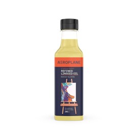Aeroplane - Refined Linseed Oil for Artists - Reduced Yellowing, Premium Art Supply | 240 ML