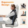 CILI Lumbar Support Pillow for Office Chair, Vibration Back Massager