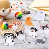 Hotop 36 Pads Cute Dog Sticky Notes Dog Notepads Bulk