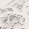 6pcs Clear Stamps Innovative Decorative Flower TPR Clear Stamps for