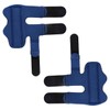 Thyonta 2 PCS Sprained Finger Fixation Strap Aluminum Finger Fracture