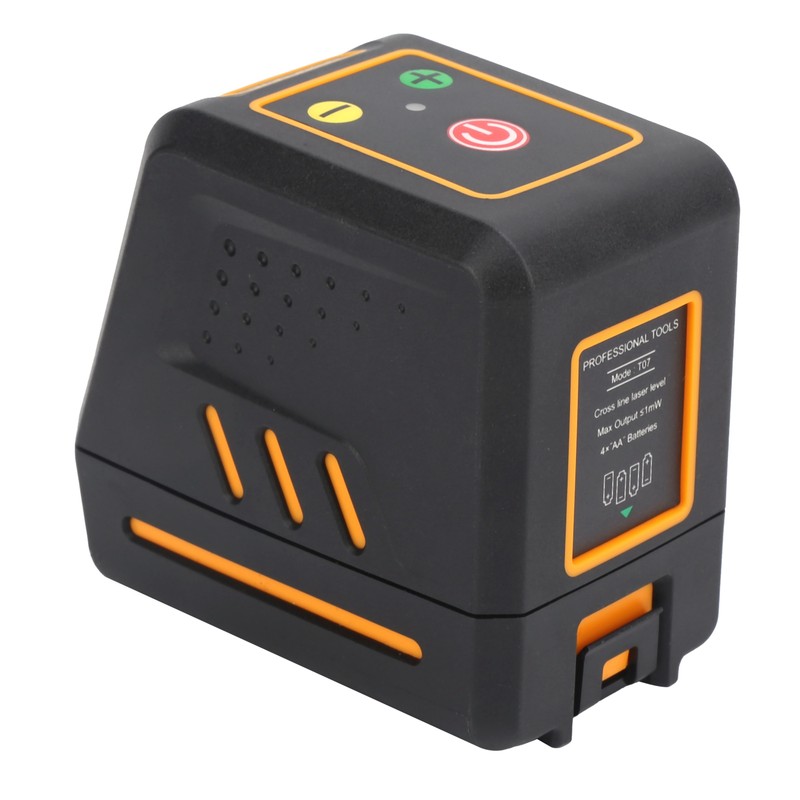 T07 Red Beam Leveling Tool IP54 Portable Mini 2 Line