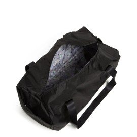 Vera Bradley Large Traveler Duffel Bag Black Reactiv Gym CarryOn Tote