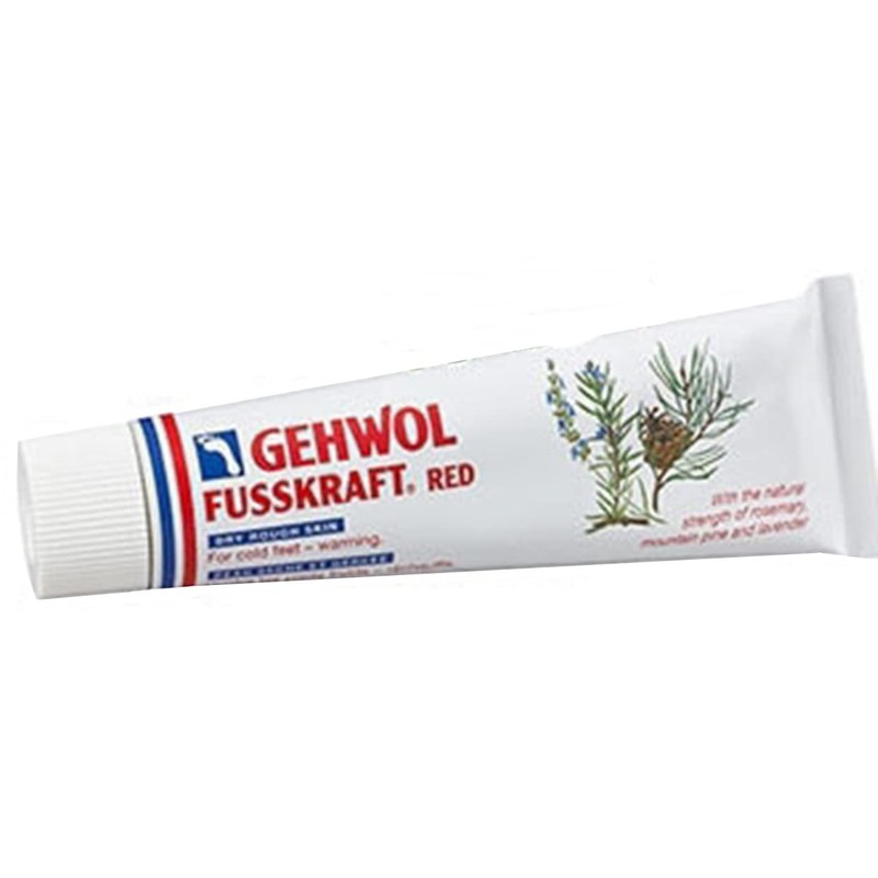 Gehwol Fusskraft Red Rich Emollient foot cream for dry rough