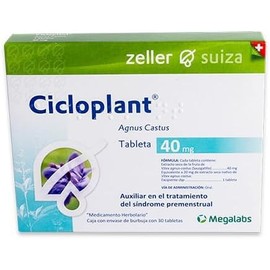 CICLOPLANT Medicamento Herbolario | Extracto de Vitex Agnus-Castus | Producto Herbolario Para Uso en Salud Femenina | Ideal para Mujeres Adultas | Caj