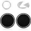 4Pack Fit for Lexus RX,GX,CT, is,NX,GX,GS,LX,RC,RC F,GS F,ES,IS300 Bling Interior