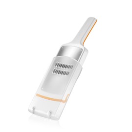 Tescoma Handy X-Sharp Reibe, Edelstahl, Weiß/Orange, 9.5 x 29.5 cm