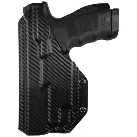 Maxtor Tactical IWB Max Cover Holster fits SAR9 w/ TLR-8 - Carbon Fiber, Right