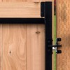 Adjust-A-Gate Full Frame Gate Fence Kit, Hardware for Openings 36"-60",