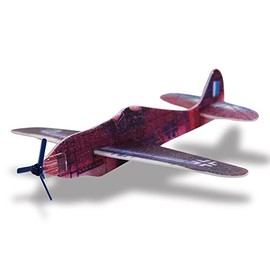 HC-Handel 910594 Polystyrene Aeroplane Aeroplane 14 cm Assorted Designs Pack of 24