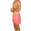 UZZI Men's Bimini Swim Trunks Coral XL