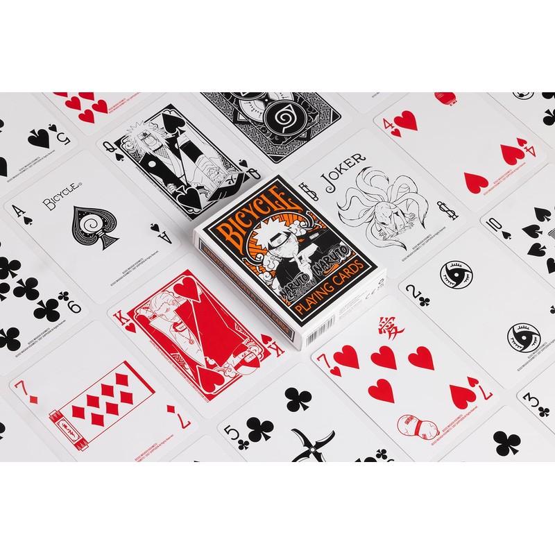 Bicycle Naruto Shippuden Anime Playing Cards, 1 Deck