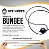 SGT KNOTS Patio Umbrella Bungee Strap Cord with Ball -