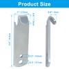 LifCratms 1 Pack Fence Wire Twister for T Post Clips，Stainless