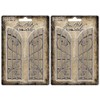 Tim Holtz Idea-Ology Metal Ornate Gates - Bundle of Two
