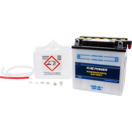 Fire Power Battery W/ACID Compatible With Honda CL160 1966