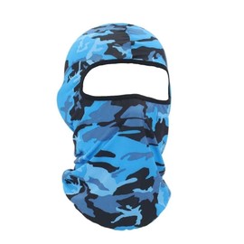 Blue Black Classic Camouflage Camo Balaclava Hood Tactical Hunting Face Mask Hunter Military Tactical Helmet Liner