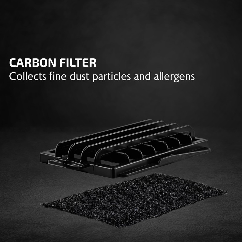 OVENTE Motor Foam Replacement Filter for Electric Vacuum Cleaner ST1600,