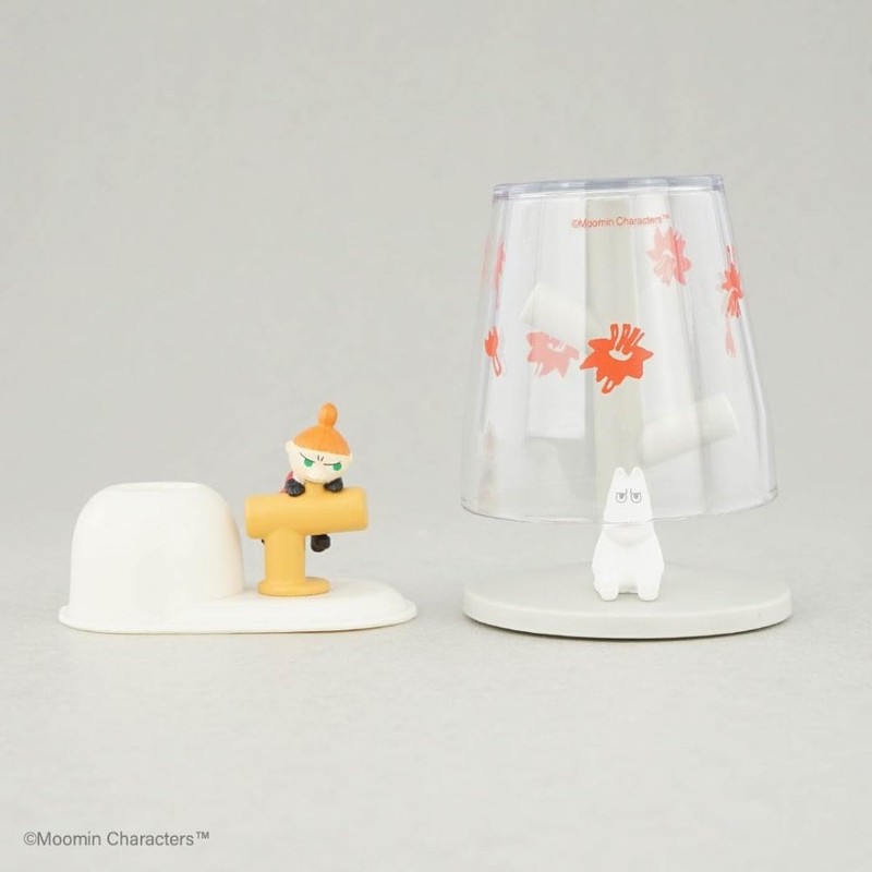 Hashy Top-in Hashy Mini Gargle Cup & Stand Angry Moomin