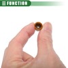 X AUTOHAUX Universal Tire Valve Stem Caps, 17mm, Aluminum Alloy,