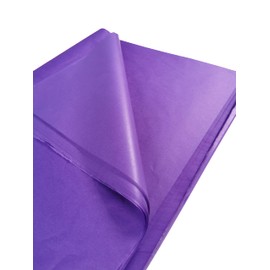 Violet Purple Tissue Paper 25 Large Sheets, Acid Free Art Paper, Perfect for Gift Wrap, Storage, Packing, Art & Craft Bulk Pack Archiving Shredding 70 x 50cm Sheet Size