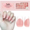 INTOBAS 160pcs Square False Nails