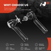 A-Premium 2 x Front Outer Tie Rod Ends, Compatible with