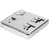 Amarine Made 2X Stainless Steel Adjustable Folding Cup Drink Holder